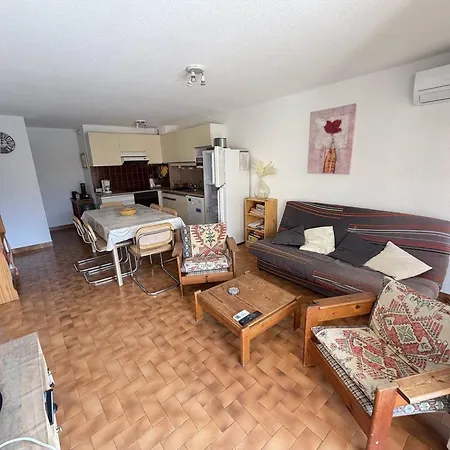 T3 Climatise Avec Piscine, Parking Prive, Proche - - Fr-1-388-128 Argelès-sur-Mer